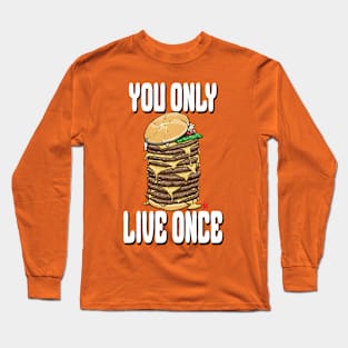 YOLO Burger Long Sleeve T-Shirt